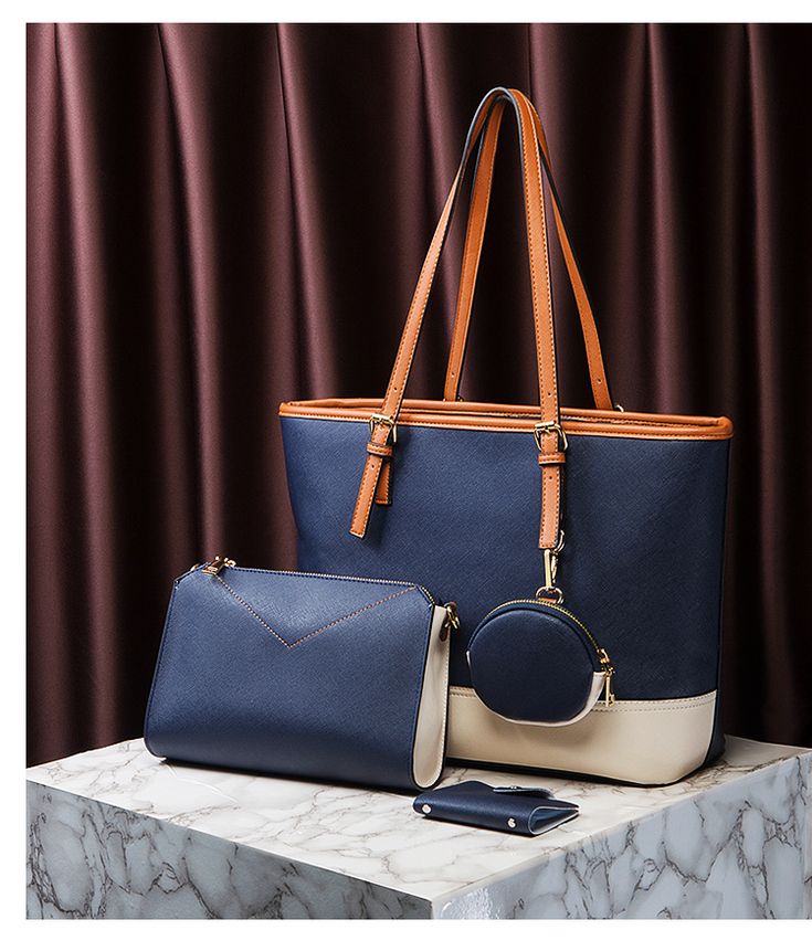 A coordinated set of bags offering both elegance and practicality.
