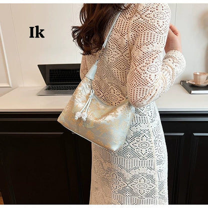 Imported Stylish 2-Style Bucket Sling Handbag