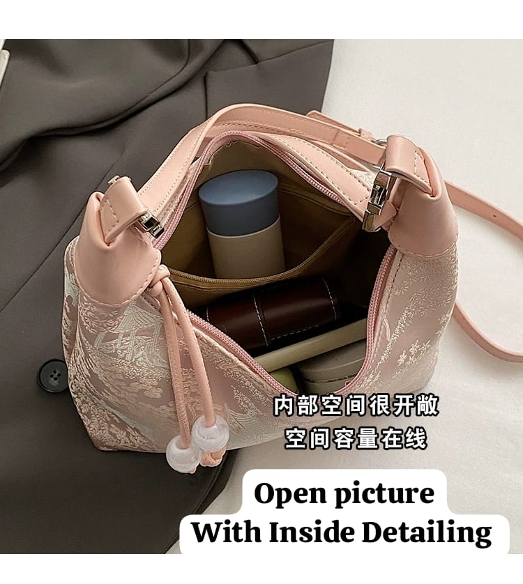 Imported Stylish 2-Style Bucket Sling Handbag